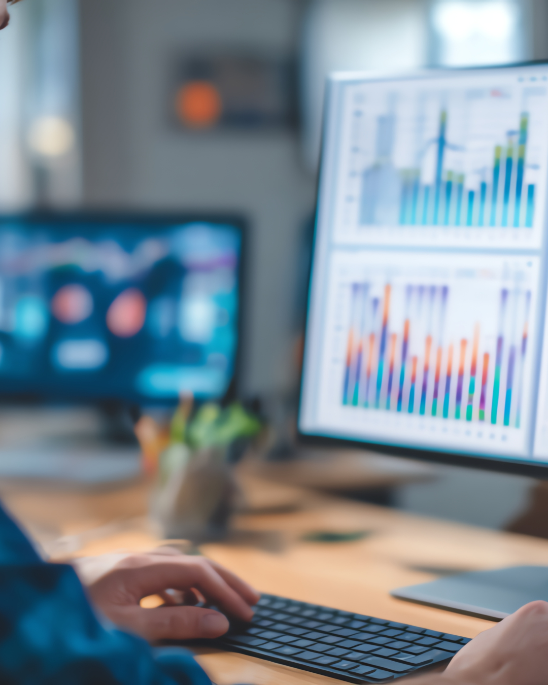 Marketing dashboard illustration