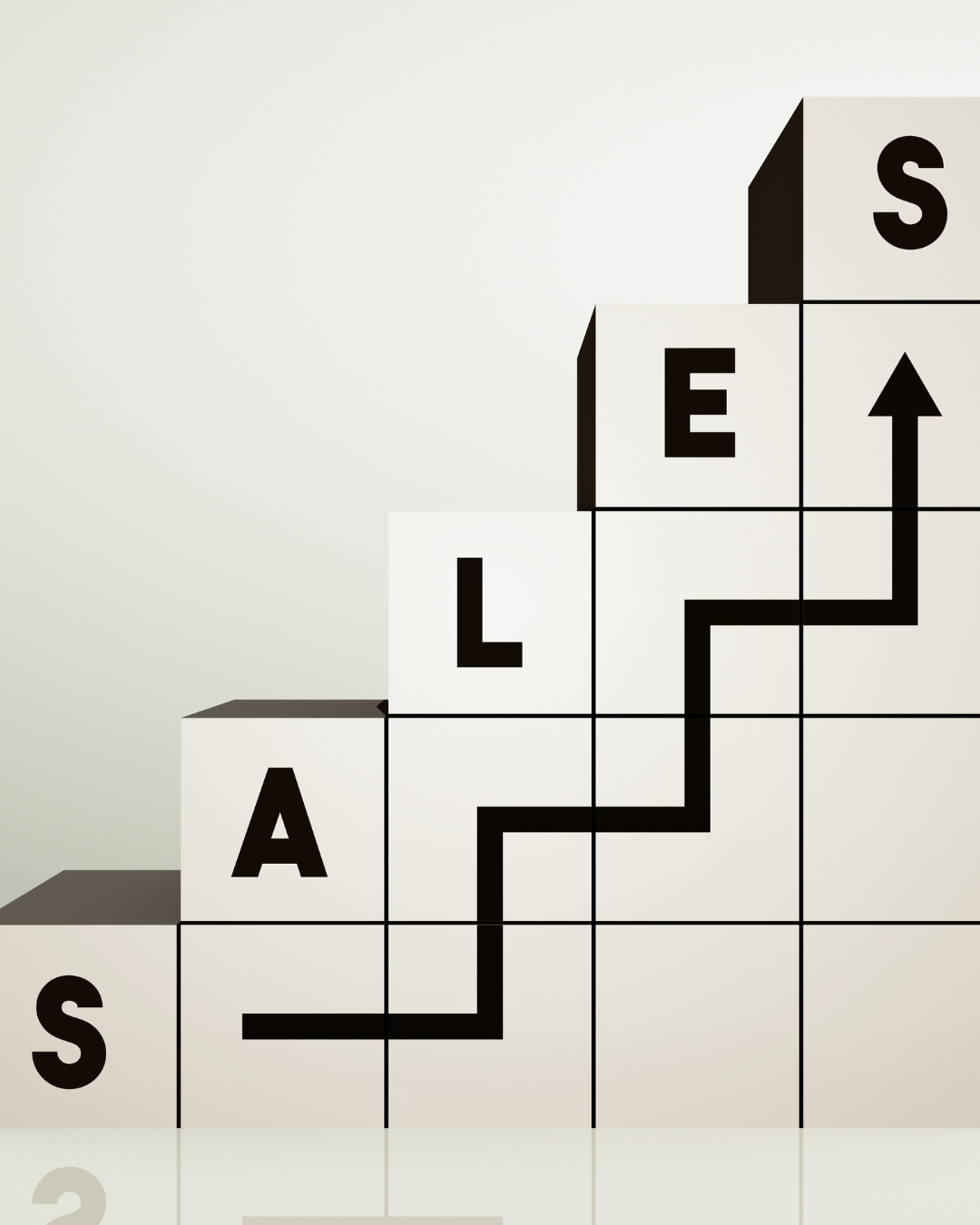 Sales-themed visual